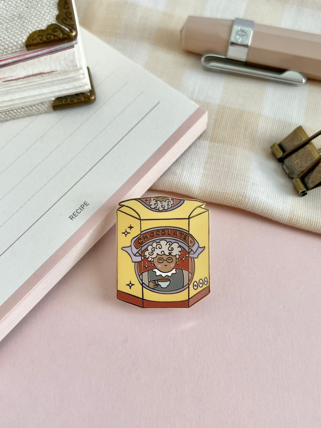 Hot Cocoa Enamel Pin Abuelita Chocolate Pin Mexican Food - Etsy | Etsy (US)