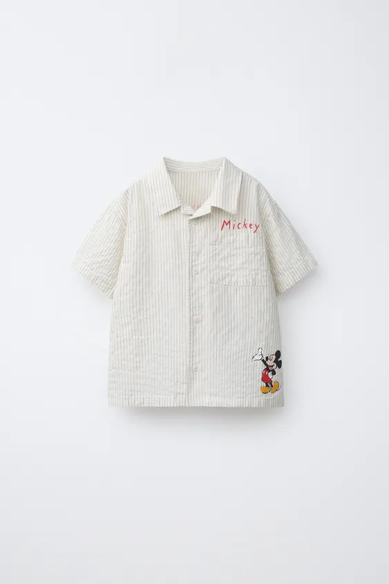 MICKEY MOUSE \u00a9 DISNEY STRIPED SHIRT | Zara US