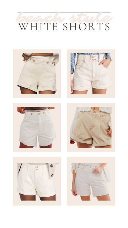 Linked up my white shorts but also rounded up a few more pairs for you! 

White denim, white shorts, beach shorts, beach style, spring break, spring style, vacation style, Maddie Duff 

#LTKSeasonal #LTKstyletip #LTKtravel