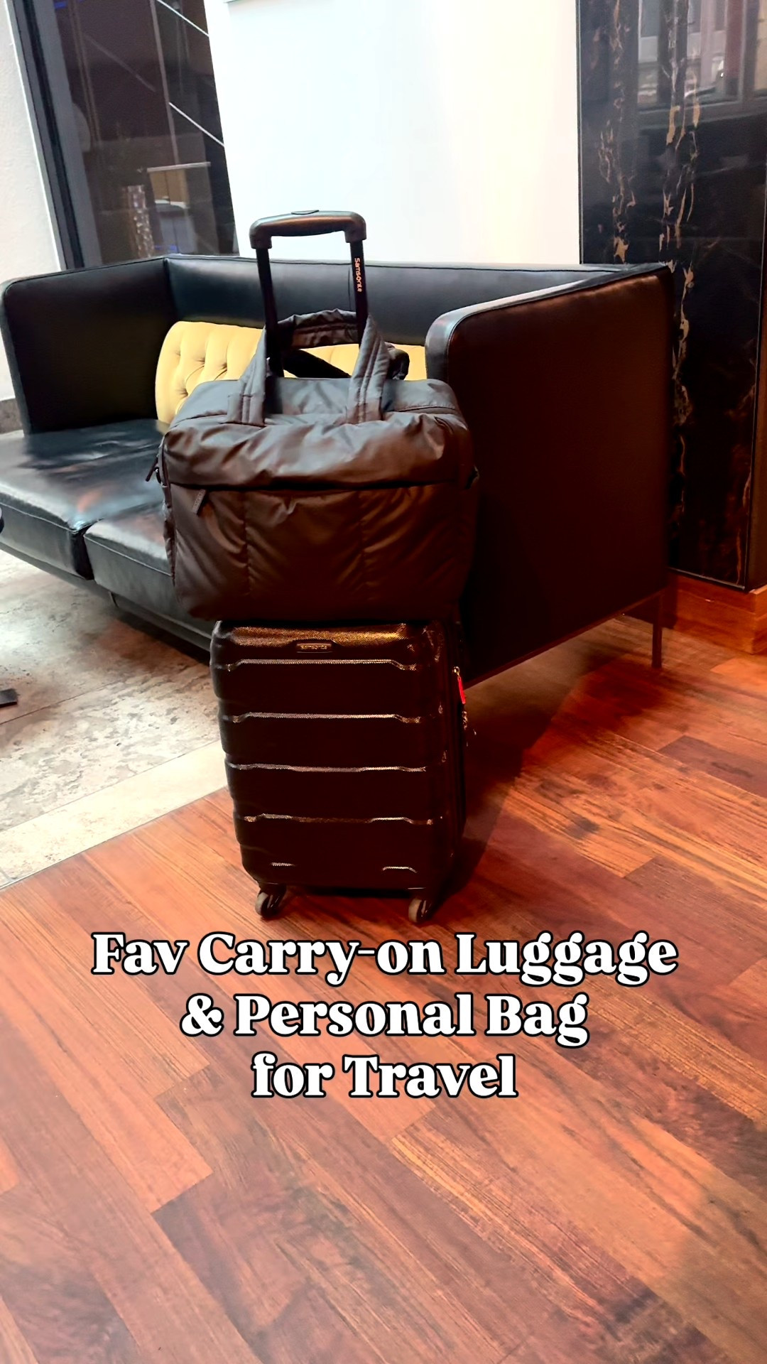 My fav carry-on luggage and personal bag. I’ve travelled with these to several international flights! 
I’m also linking my must-have travel essentials that help me pack light, stay organized, and fit everything in a carry-on.”
Would make for a great gift.

#LTKFindsUnder100 #LTKTravel #LTKTravel #LTKHoliday #LTKGiftGuide