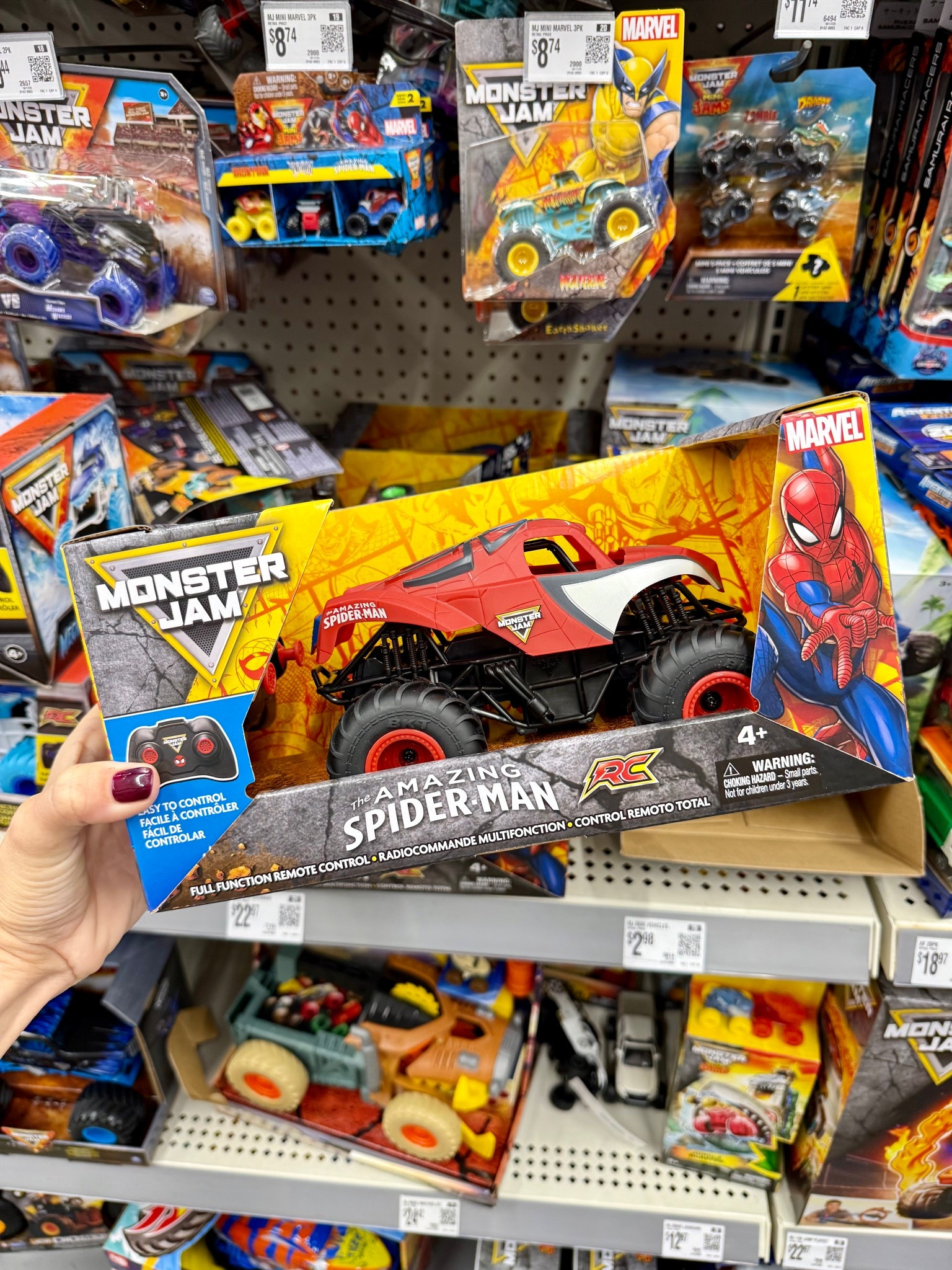 Monster Jam Marvel Mega Spider-Man RC Monster Truck

#LTKKids #LTKGiftGuide #LTKHoliday