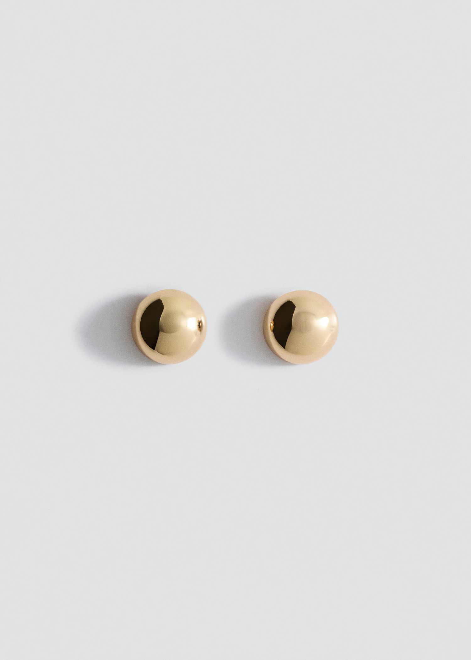 Round volume earrings - Women | MANGO USA | Mango (US/MX/AU)