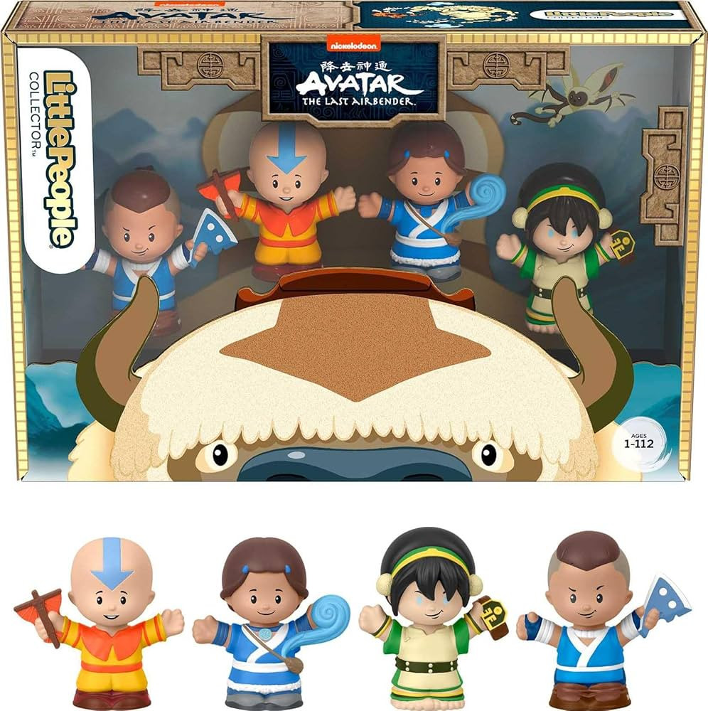Little People Collector Avatar: The Last Airbender Special Edition Set for Adults & Fans, 4 Figur... | Amazon (US)