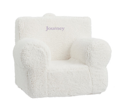 Kids Anywhere Chair®, Cream Sherpa | Pottery Barn Kids