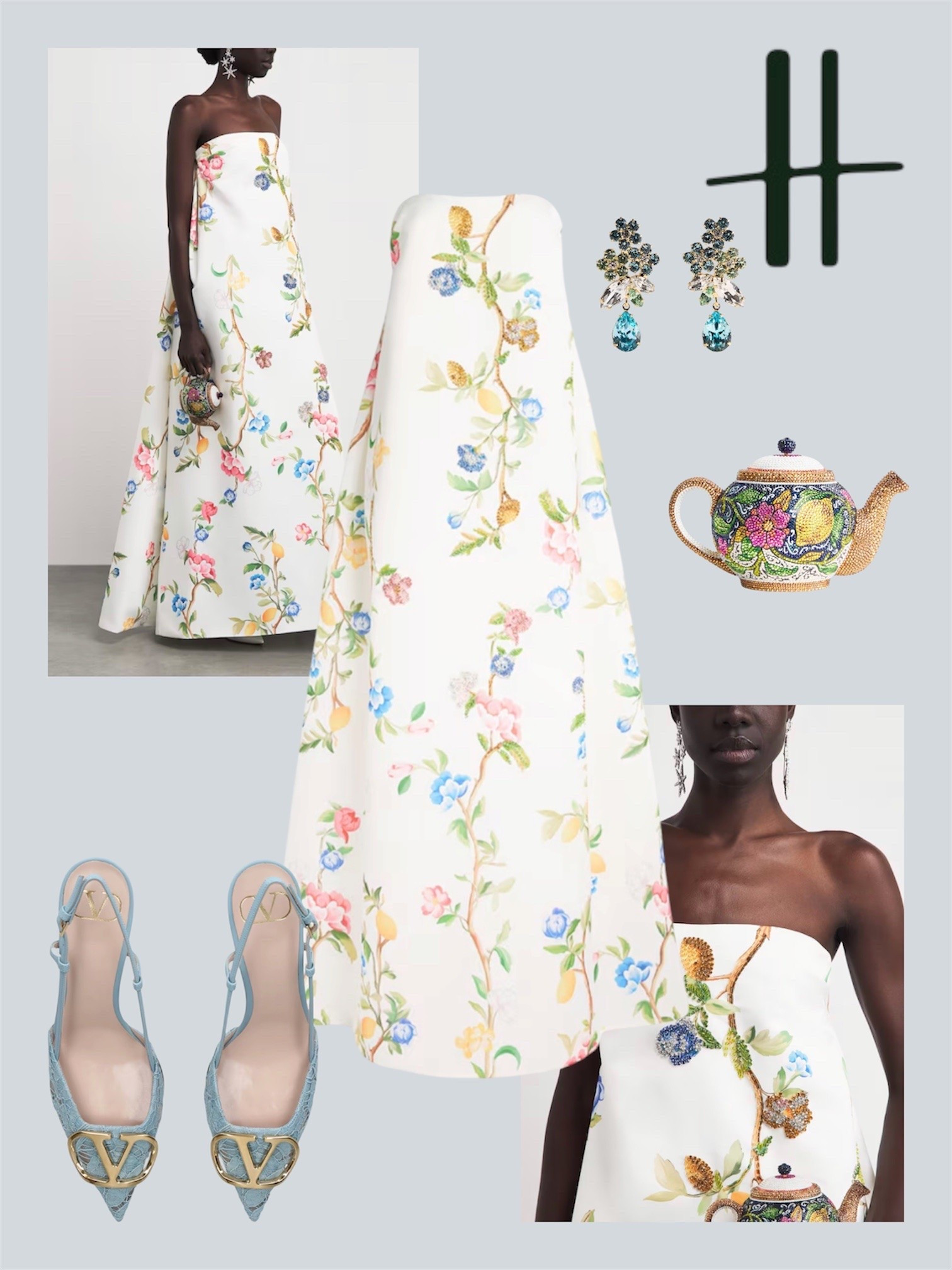 Occasion wear styling idea 💎 10% off this weekend with Harrods Rewards! Ends this Sunday 2nd August!

#harrods #harrodsrewards #redcarpet #redcarpetlook #straplessgown #eveningwear #occasionwear #luxuryfashion #luxurystyle #luxuryaccessories #dresses #formaldress #longdress #gown #jenniferbehr #valentino #judithleiber

#LTKFashionMonth #LTKsummer #LTKluxury