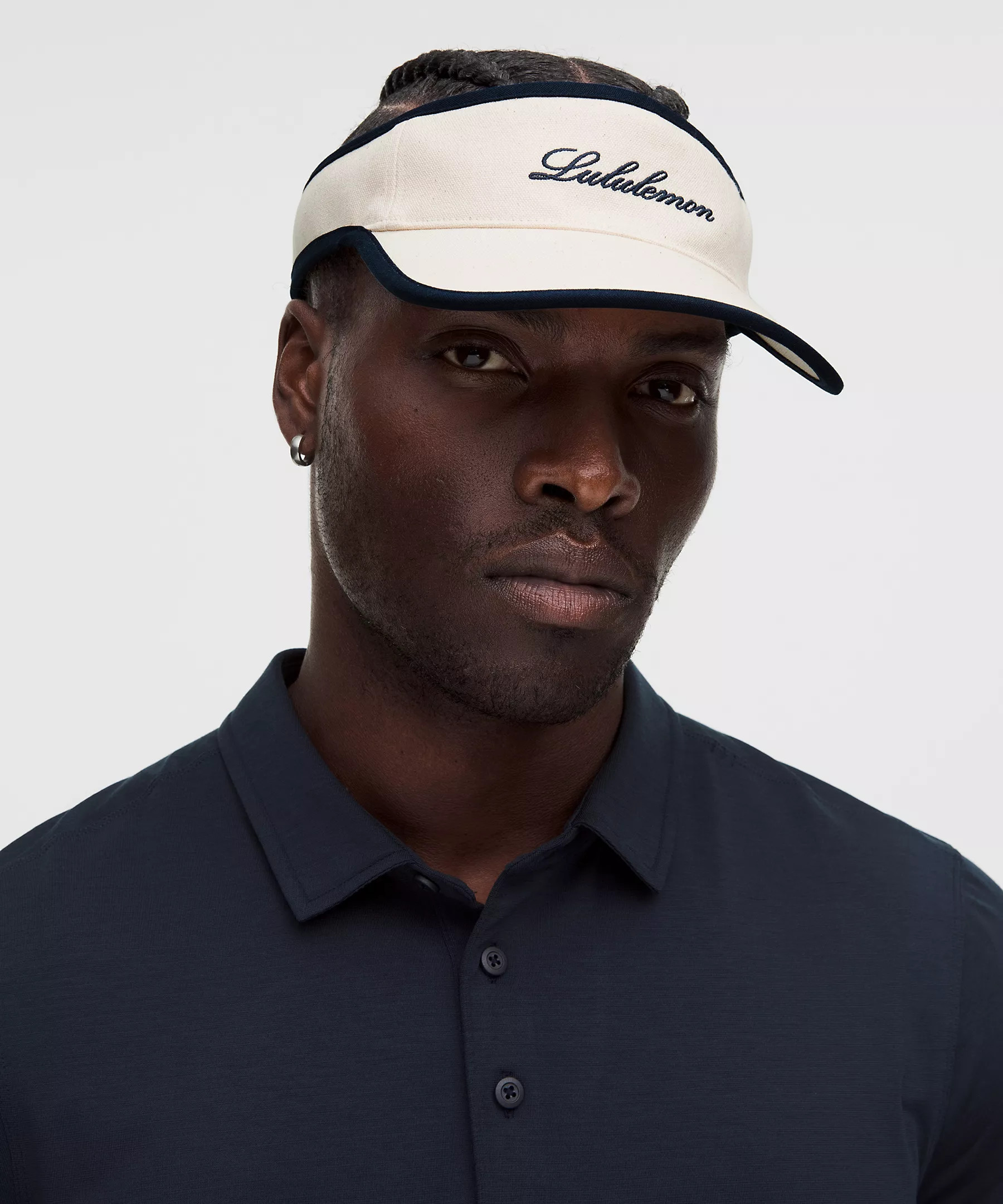 Removable Sweatband Cotton Canvas Visor | Lululemon (US)