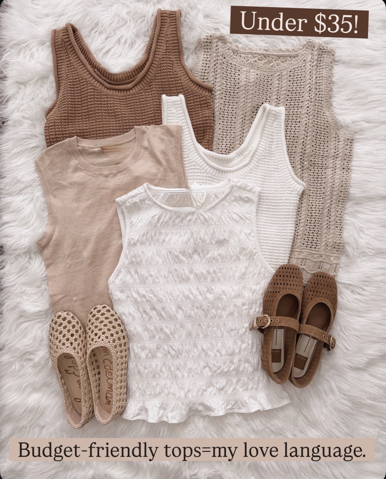 I love a good top that looks expensive without the price tag.

affordable tops, spring tops, budget friendly fashion, target finds, summer tops, neutral tops, knit tanks, sleeveless tops, casual outfit ideas, everyday basics, flattering tops, womens fashion finds

#LTKootd #LTKSeasonal #LTKOver40