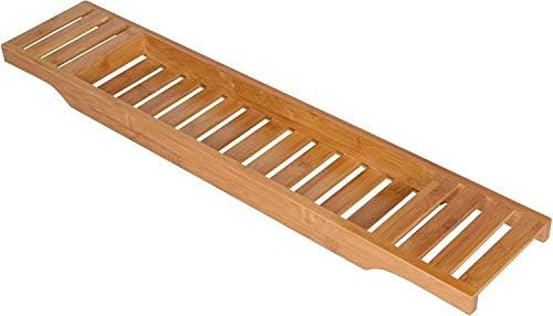 Bamboo Large 28.7" Long Slatted Bathtub Tray - By Trademark Innovations | Amazon (US)