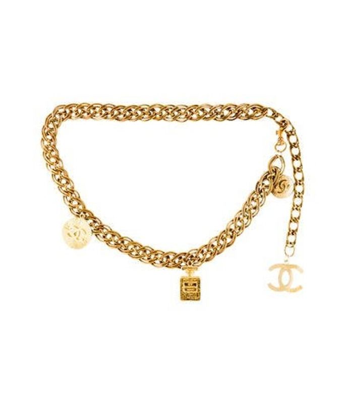Chanel Vintage CC Chain-Link Belt Gold Chanel Vintage CC Chain-Link Belt | The RealReal