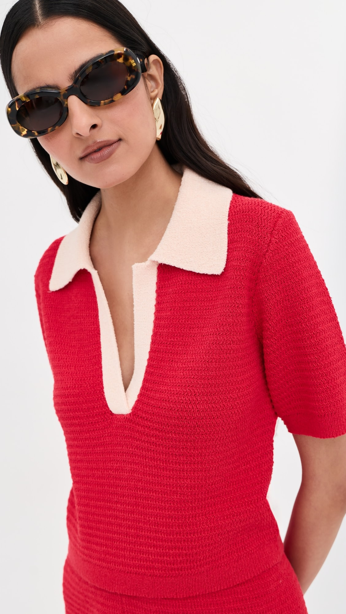 Lia Crop Polo | Shopbop