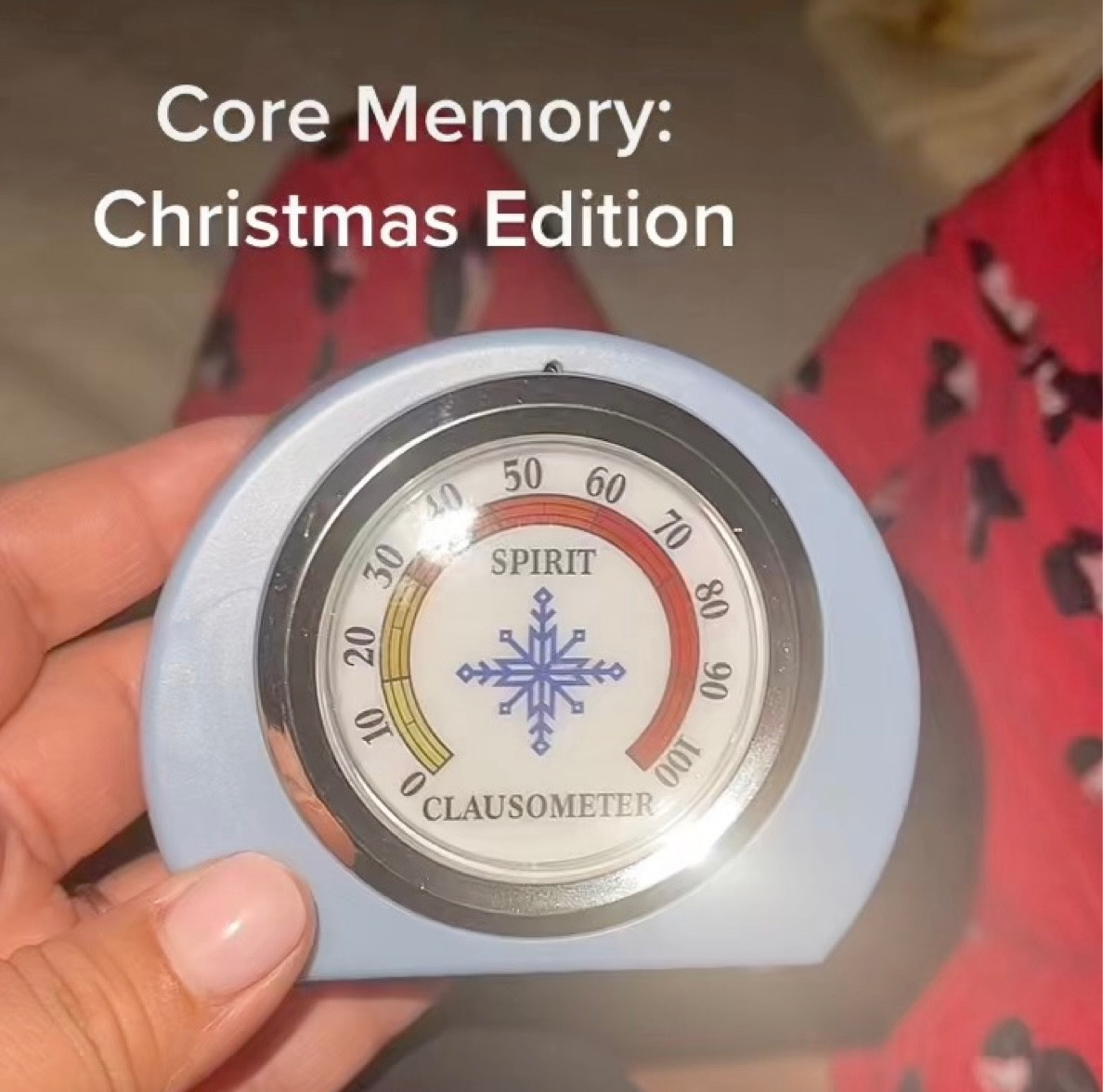 Our newest Christmas tradition is watching Elf with a fun new gadget, the Spirit Clausometer! “The best way to spread Christmas cheer is singing loud for all to hear!” This little thing keeps the Christmas magic alive! 🫶🏻🎄🎅🏼 & the sweet memories of my toddler belting out Christmas songs will forever be some of my favorite. 

#LTKCyberweek #LTKSeasonal #LTKHoliday