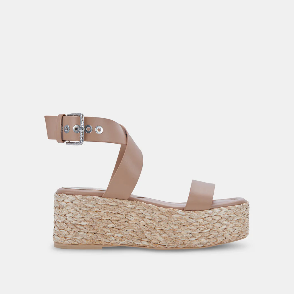 CANNES SANDALS CAFE LEATHER | DolceVita.com