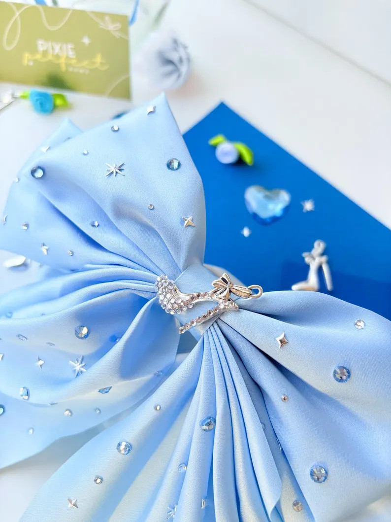 Princess Cinderella | With A Wave of My Wand Bow - Etsy | Etsy (US)