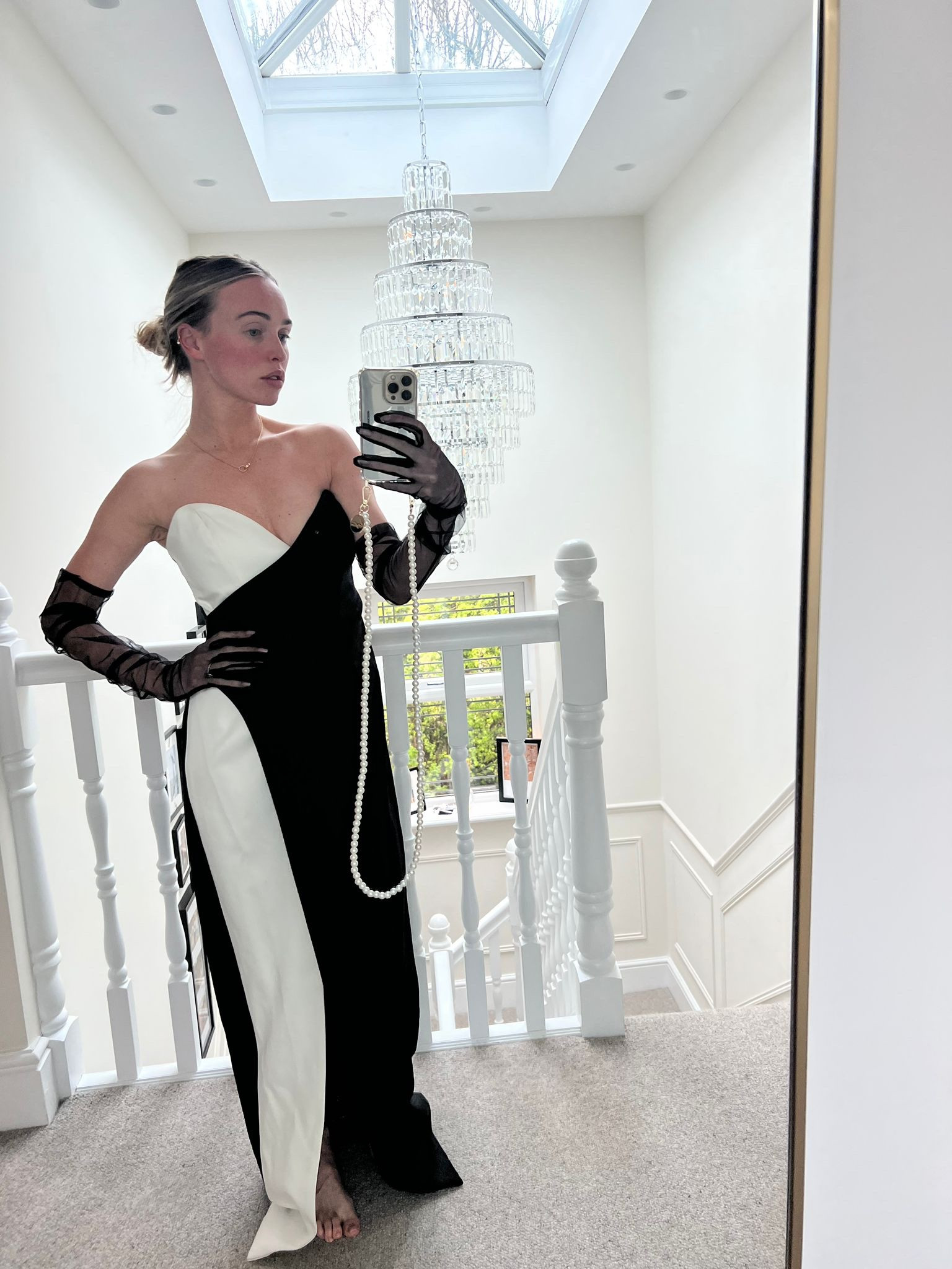 Evening dress, gown, black maxi dress, monochrome dress, constant dress, wedding guest dress, mesh gloves, occasion wear, phone case, pearl chain, revolve, mango, reformation 

#LTKwedding #LTKSeasonal #LTKeurope