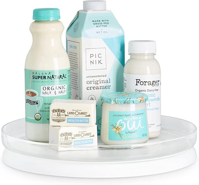 YouCopia FridgeView Fridge Turntable, Lazy Susan Organizer for Refrigerator Storage, 11” | Amazon (US)