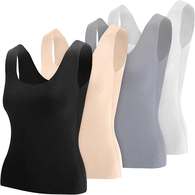 Toulite Thermal Tank Tops Underwear Tops Camisole | Amazon (US)