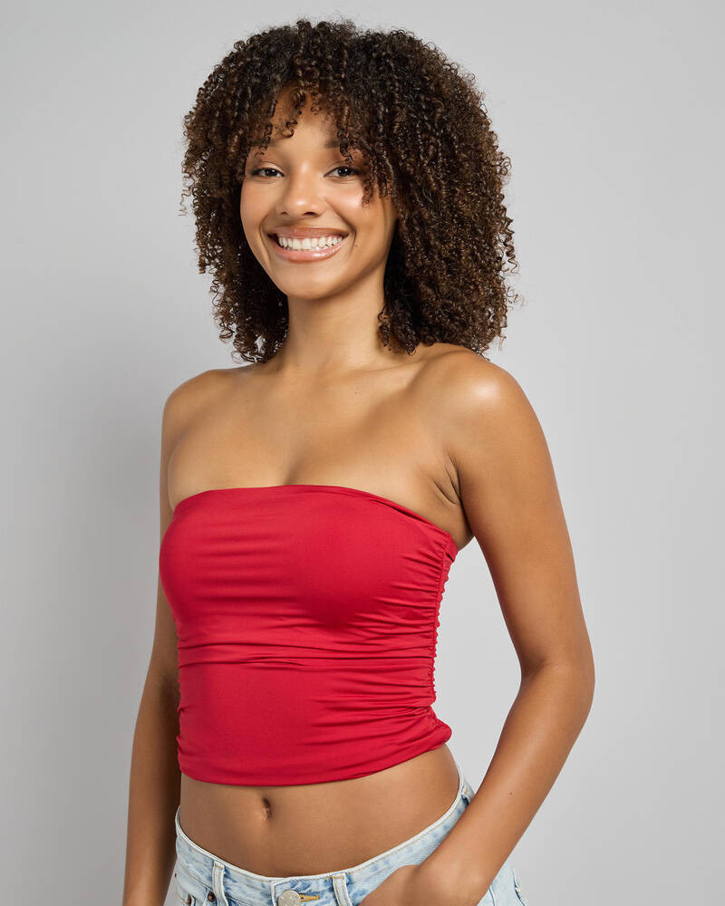 Basic Ruche Tube Top | City Beach (US)