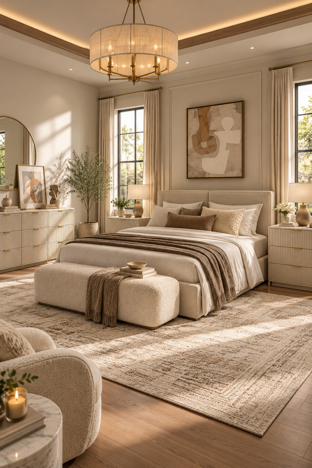 Can we talk about the ribbed detail on this set?! So cute and it instantly makes the room look more high-end. The creamy color and gold hardware are such a pretty combo too. Definitely one of those bedroom sets that looks way more expensive than it is. Wayfair Labor Day deals are up to 70% off and end in 2 days.
#WayfairFinds #BedroomFurniture #CreamFurniture #BedroomInspo #GuestBedroomIdeas #LuxuryForLess #FurnitureSale #LaborDayDeals 

 #LTKSeasonal #LTKHome #LTKSaleAlert