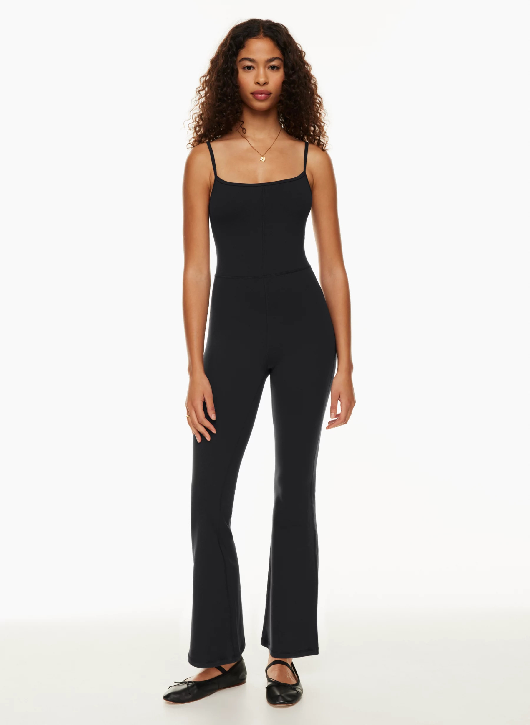 DIVINITY FLARE JUMPSUIT | Aritzia