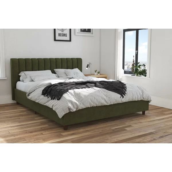Brittany Tufted Upholstered Platform Bed | Wayfair Professional
