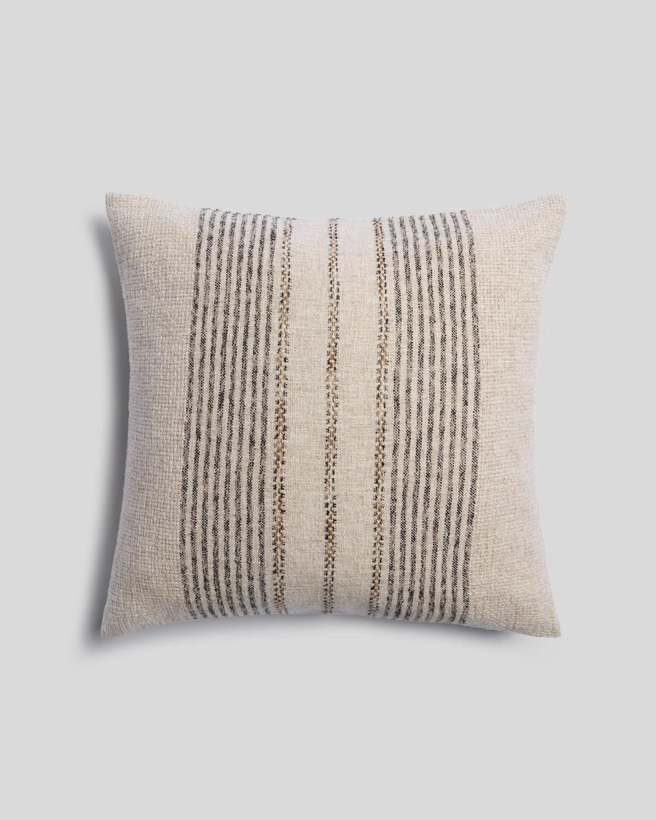 Taos Stripe Pillow Cover - FINAL SALE (Natural with Soft Black) | Parachute