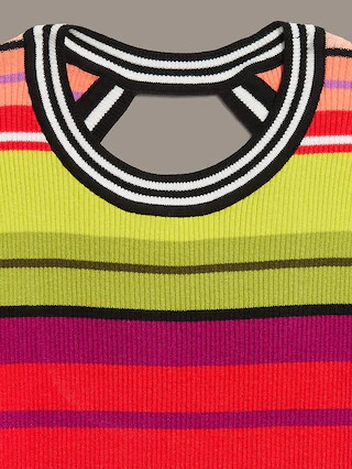 Old Navy x Christopher John Rogers Long-Sleeve Back Keyhole Sweater | Old Navy (US)