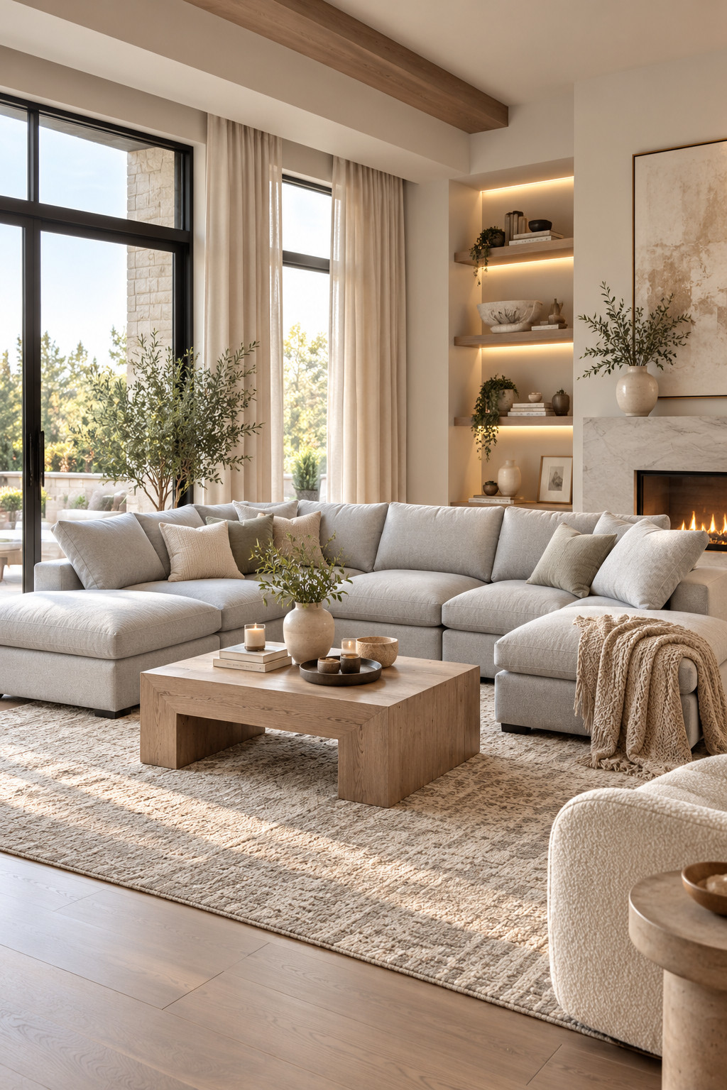 A gorgeous living room starts with the perfect sofa, and these Wayfair sectional finds are making me want to redecorate everything! 🤍 Holiday Deal Week is here with up to 70% off select items. I'm loving the soft ivory couches, oversized modular designs, deep-seat sectionals, and beautiful neutral upholstery. Such an easy way to get that elevated, cozy home aesthetic!#WayfairDeals #WayfairFurniture #SectionalSofas #CloudCouch #ModularSofa #NeutralLivingRoom #LuxuryHomeDecor #HolidayDeals #CozyLivingRoom #HomeDecorFinds #LTKFinds 

 #LTKSeasonal #LTKHome #LTKSaleAlert