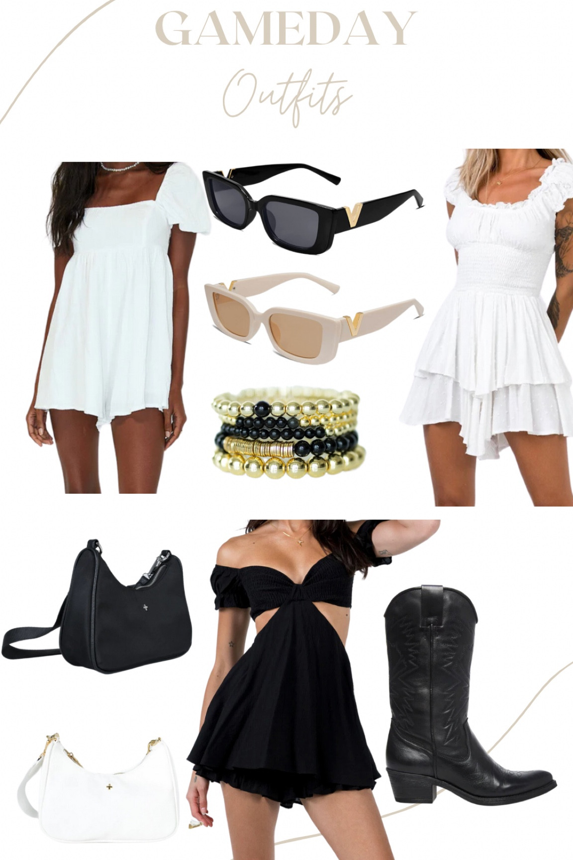 Game day outfits! Make sure to be prepared this upcoming fall with these cute rompers, outfits and accessories🤍 All come in multiple colors:)

#LTKstyletip #LTKSeasonal #LTKBacktoSchool