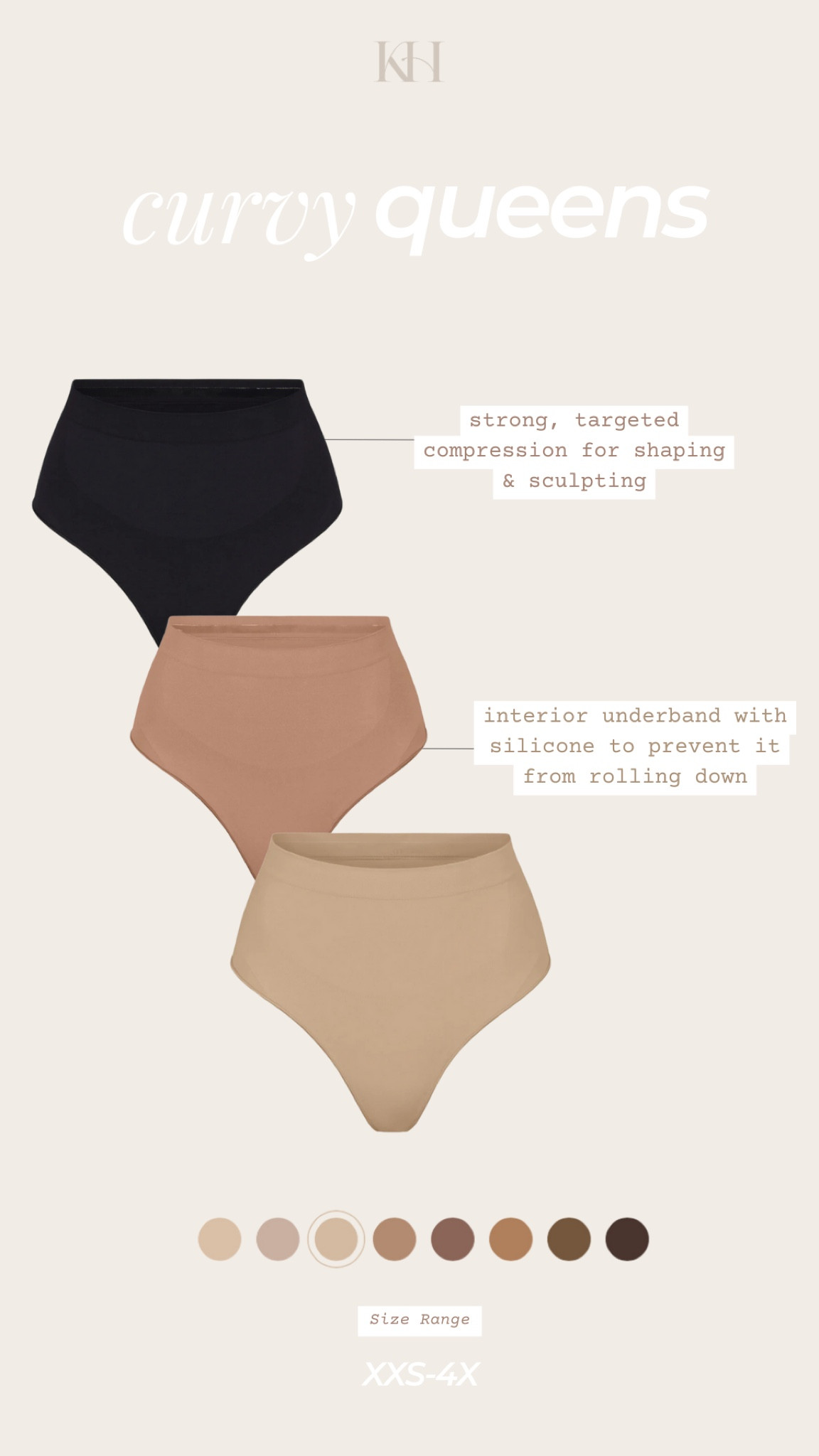 The smoothing, mid waist thong underwear I’ve been loving from SKIMS! Perfect to wear under holiday dresses.

P.S. Be sure to heart this post so you can be notified of price drop alerts and easily shop from your Favorites tab!

#LTKstyletip #LTKmidsize #LTKfindsunder50