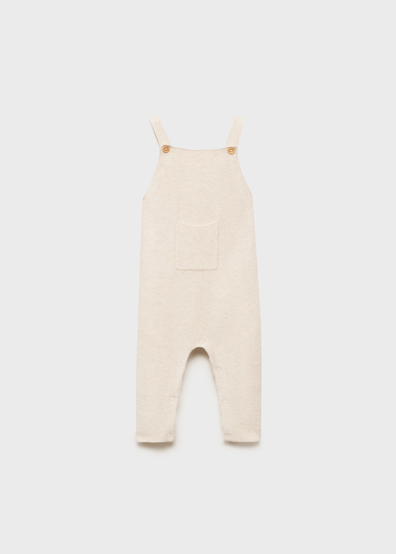Long knitted dungarees | Mango (US/MX/AU)