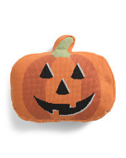 12x14 Jack O' Lantern Shaped Needlepoint Pillow | Throw Pillows | Marshalls | Marshalls