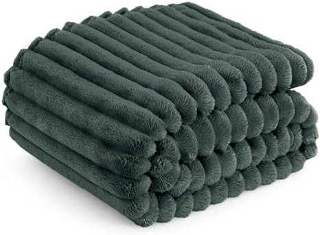 Bedsure GentleSoft Mallard Green Fleece Blanket for Couch - Cozy Soft Blankets for Women, Cute Sm... | Amazon (US)