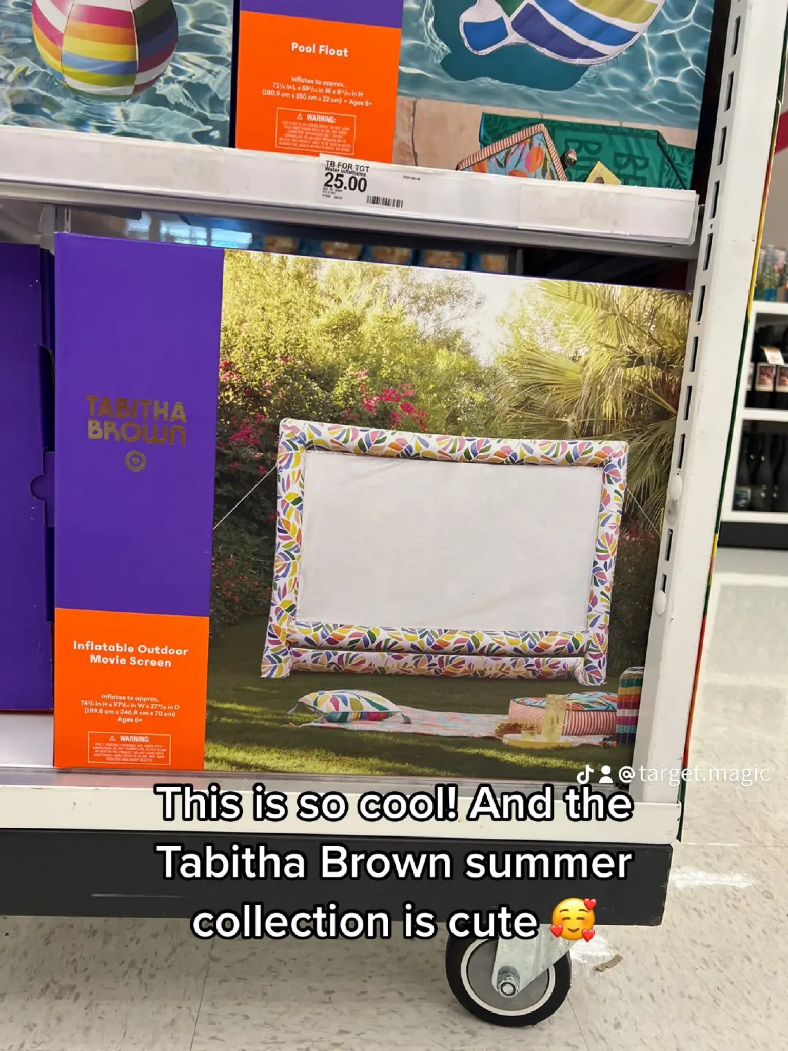 Inflatable outdoor movie screen 🎥 Part of the Tabitha brown summer collection! 

#LTKhome #LTKFind #LTKfamily