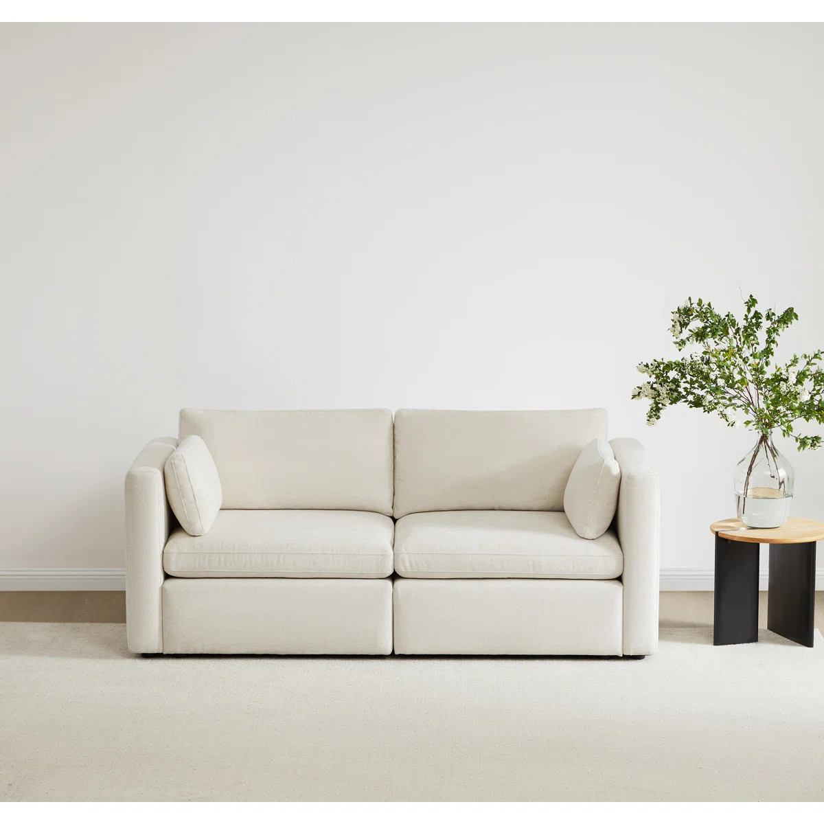 Winfree 2- Piece 78.8" Upholstered Modular Sofa | Wayfair North America