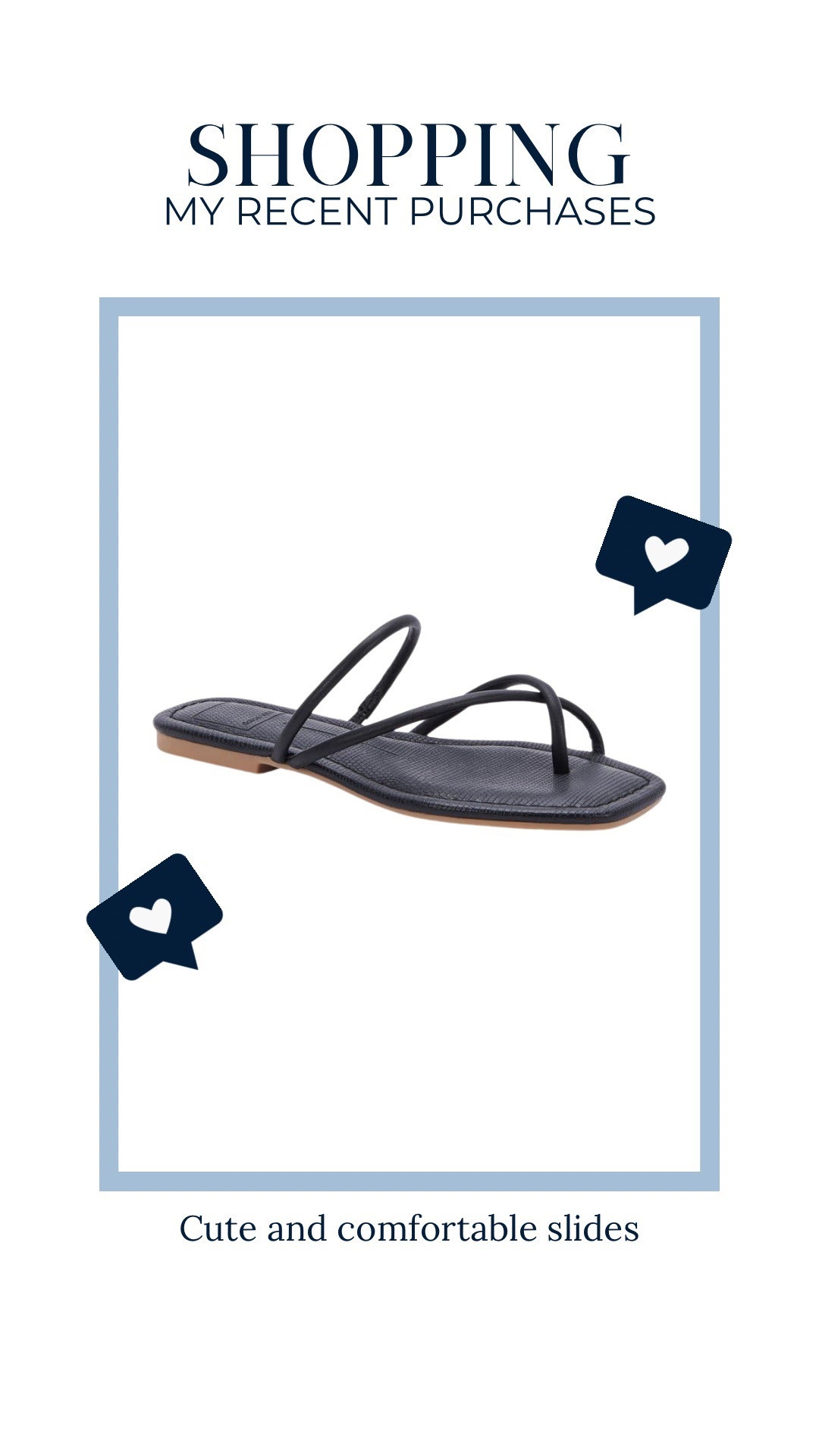 Cute and comfortable slides 👡 

#LTKFindsUnder50 #LTKSummerEdit #LTKShoeCrush