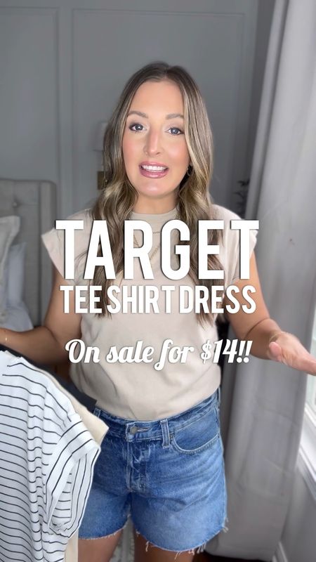 Target every day tee shirt dress on sale for $14! This is bump friendly and can be worn everyday, as workwear or perfect to pack for vacation! 

Fits true to size I have a small 



#LTKbump #LTKsalealert #LTKxTarget