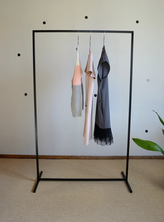 Clothing Rack THIN// Clothes Rack // Wardrobe // Shop Display - Etsy | Etsy (US)