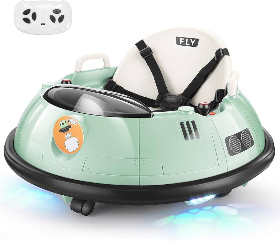 Hikole Bumper Car for Toddlers 1-3 with Remote Control, 12V Baby Ride On Bumper Car, 360 Degree S... | Amazon (US)