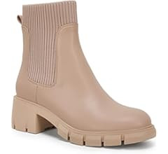 Ruanyu Womens Platform Ankle Boots Elastic Chunky Block Heel Amazon Finds Amazon Deals Amazon Sales | Amazon (US)