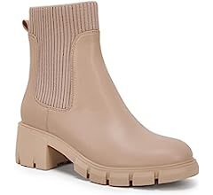 Ruanyu Womens Platform Ankle Boots Elastic Chunky Block Heel Amazon Finds Amazon Deals Amazon Sales | Amazon (US)