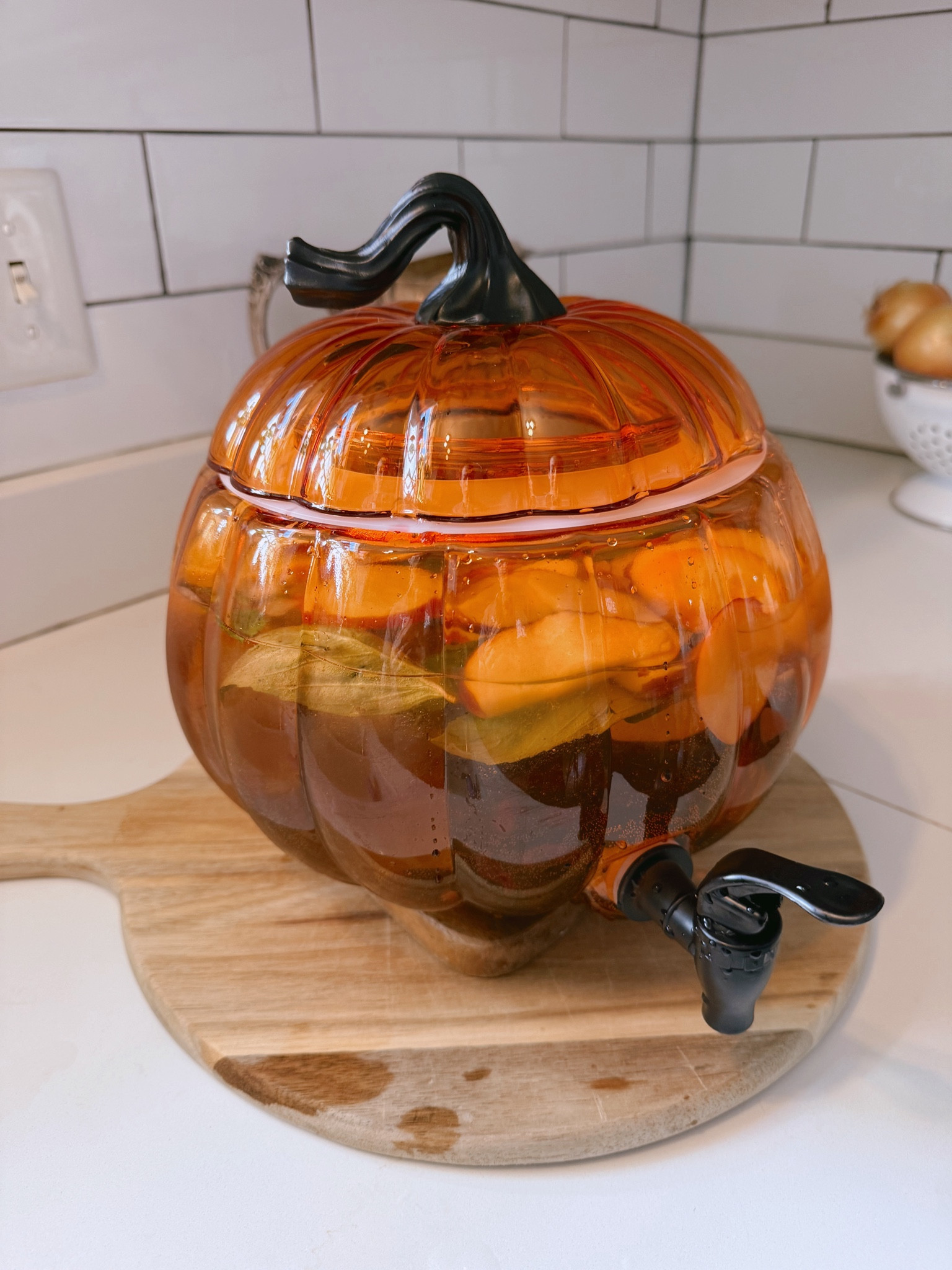 Glass decanter with spouts perfect for Halloween parties or hosting Thanksgiving 

#LTKHoliday #LTKSeasonal #LTKHalloween