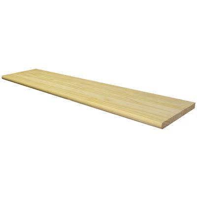RELIABILT 11.25-in x 48-in Unfinished Pine Stair Tread | Lowe's