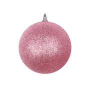 6" Glitter Ornament Ball  - Multiple Colors Available | Hello Holidays