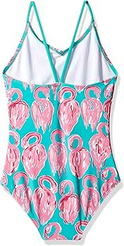 Kanu Surf Girls' Daisy Beach Sport 1-Piece Swimsuit | Amazon (US)