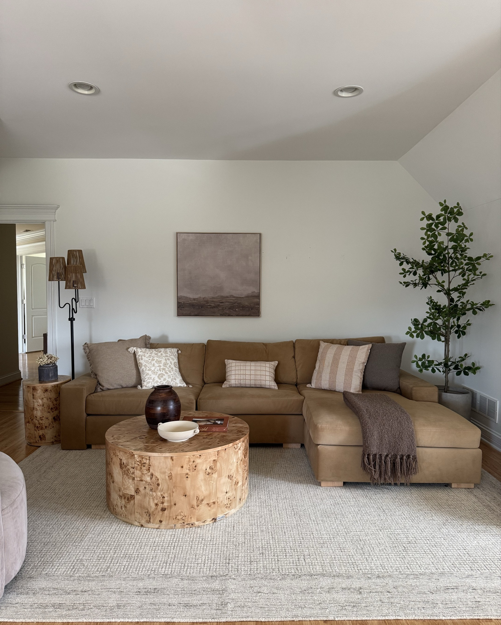 Bonus room views! Our sectional here is on sale now 30% off @albanyparkhome — it’s performance fabric, cushion covers can be removed for washing and comfortable! 

#LTKSeasonal #LTKSaleAlert #LTKHome