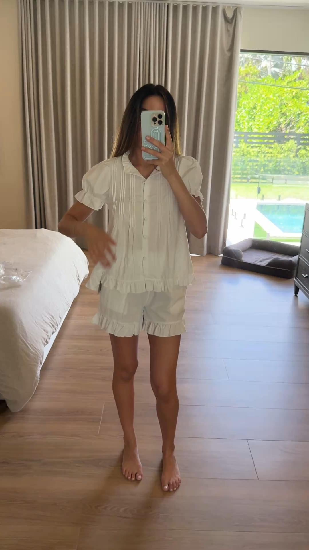 Wearing a small fits true to size