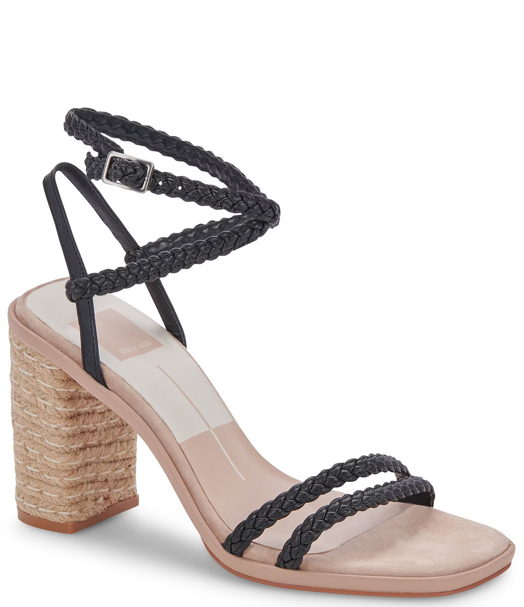 Oro Braided Ankle Strap Sandals | Dillard's