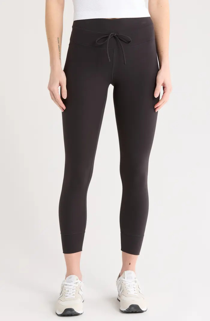 Z by Zella Perform High Waist Drawstring Leggings | Nordstromrack | Nordstrom Rack