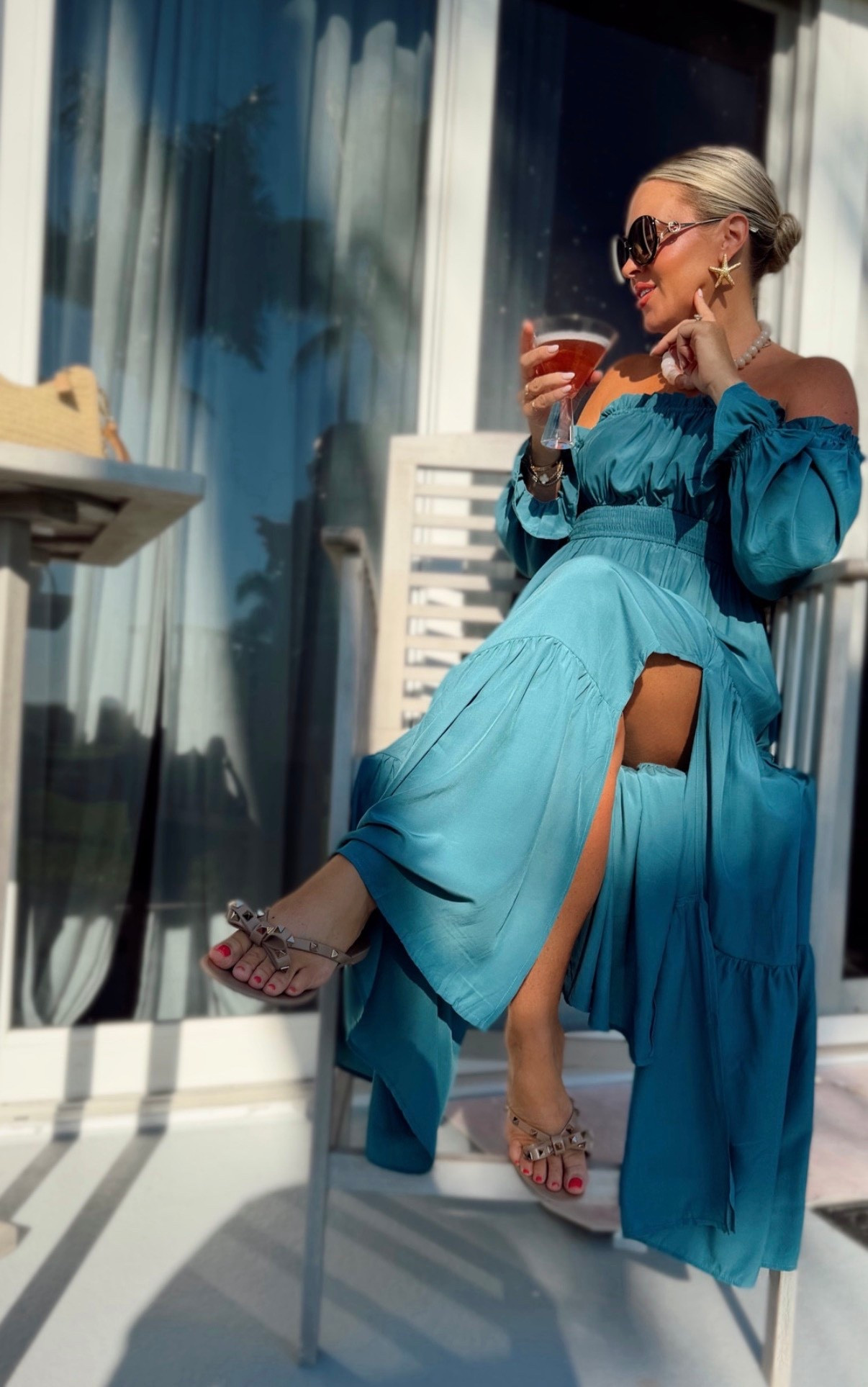 A fave maxi dress of mine. Goes everywhere I go! Lots of colors and I think I own them all  🤍.

Maxi dress. Blue dress. Resort wear. Spring dress.  Easter dress. 

#LTKootd #LTKSeasonal