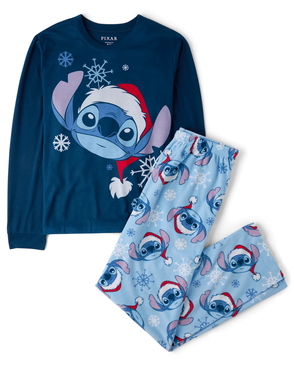 Mens Matching Family Stitch™ Santa Hat Pajamas - multi | The Children's Place